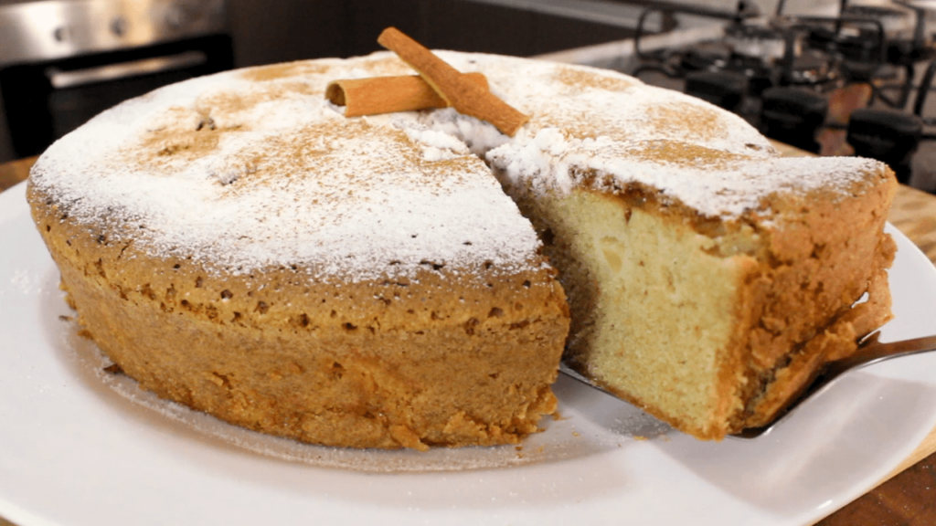 bolo de maca