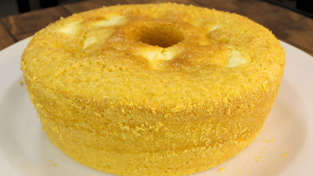 bolo de milho com requeijao