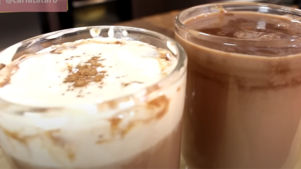 chocolate quente cremoso