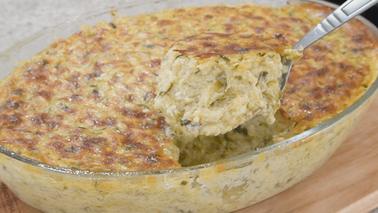 Tataro Suflê de Abobrinha - Carla Tataro Receitas