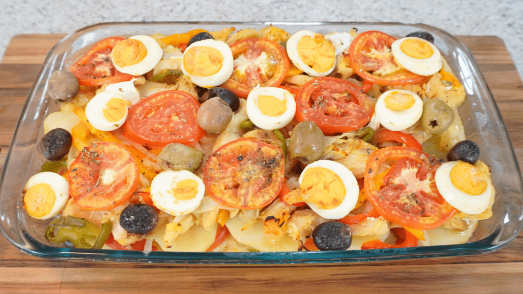 bacalhau com batatas